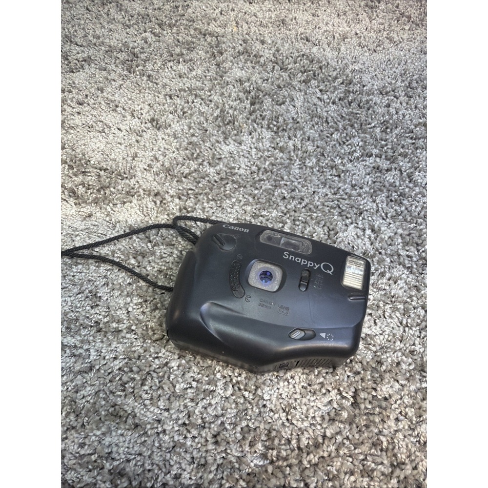 Vintage Canon~Black Snappy Q Camera~ 35mm